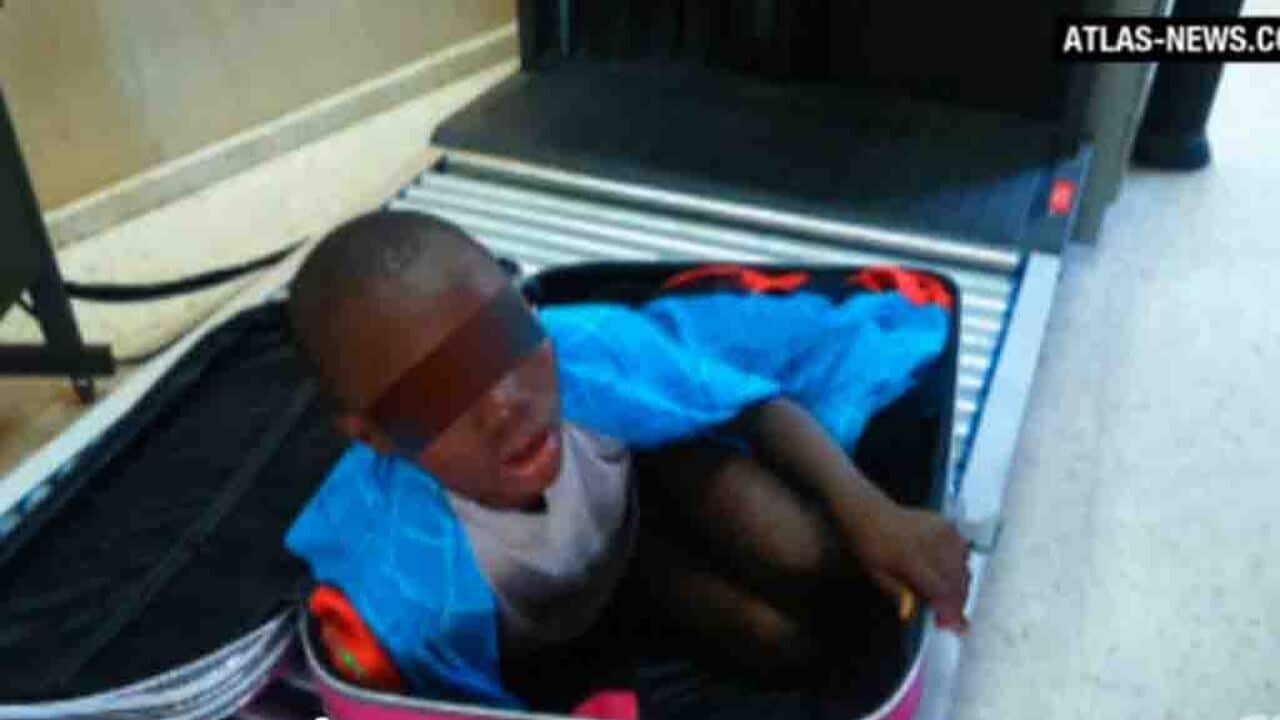 Boy found in suitcase being smuggled into Spanish border in