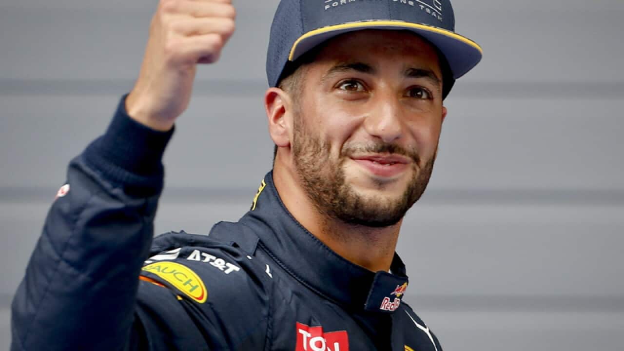 Australian Formula One driver Daniel Ricciardo