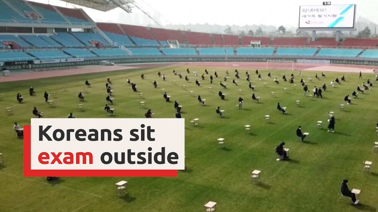 Korean outdoor exams