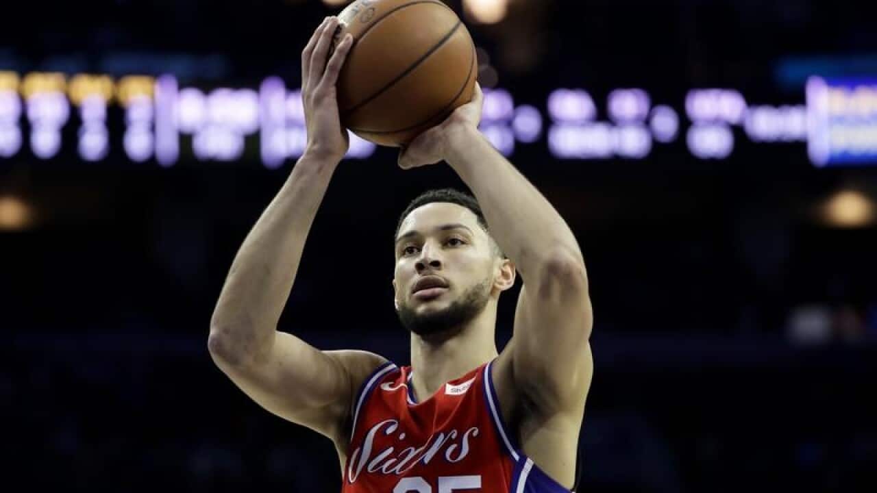 Philadelphia 76ers' Ben Simmons