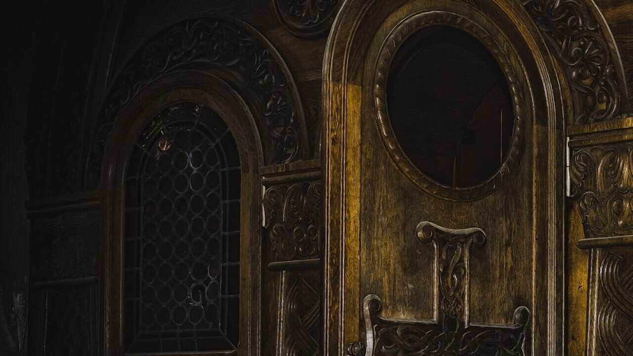 confession booth