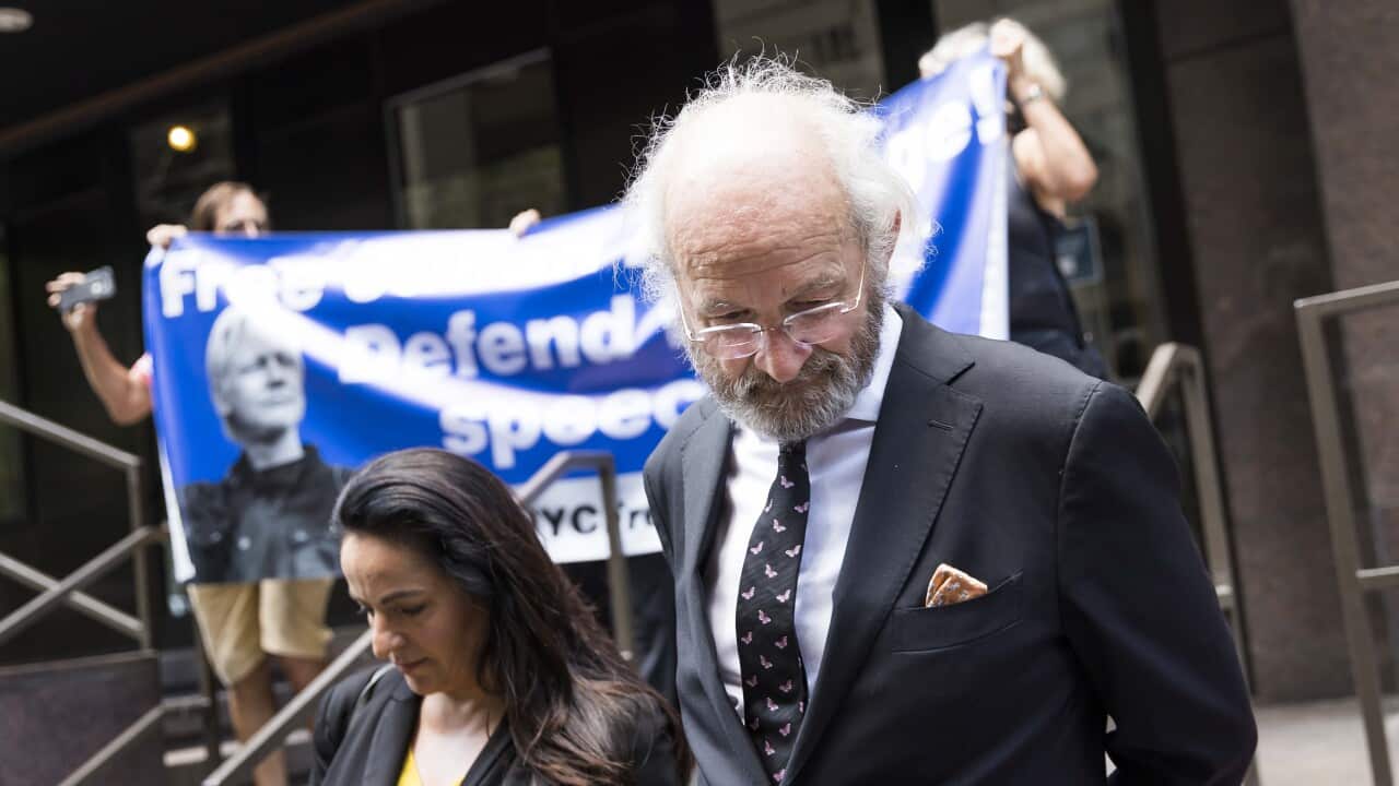 USA NEW YORK ASSANGE FAMILY PRESS CONFERENCE