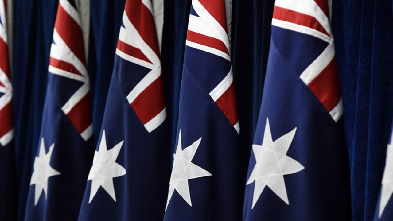 The Australian flag