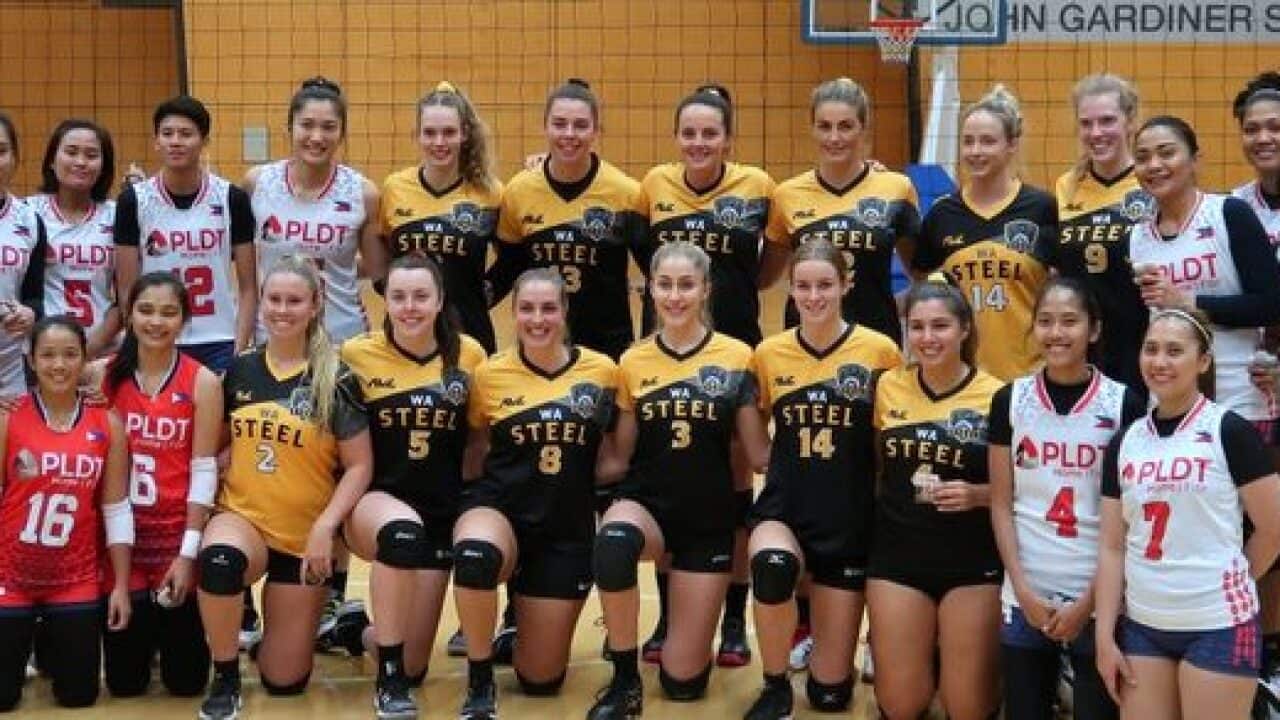 Philippine PLDT Women's Volleyball team