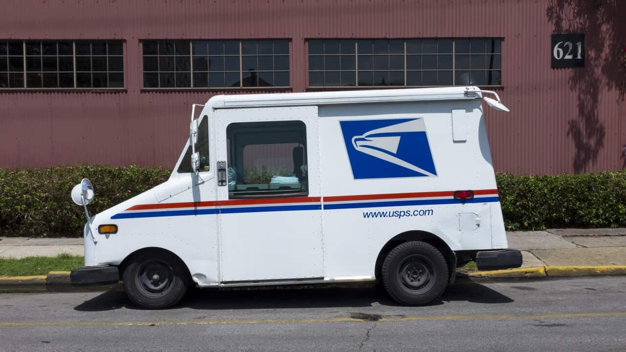 US Postal Service van