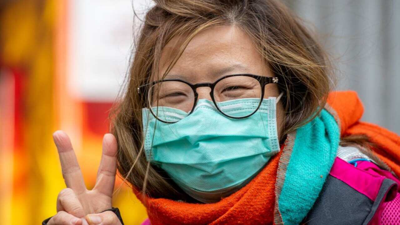 Peace signs are among the new ways people now greet amid the COVID-19 pandemic