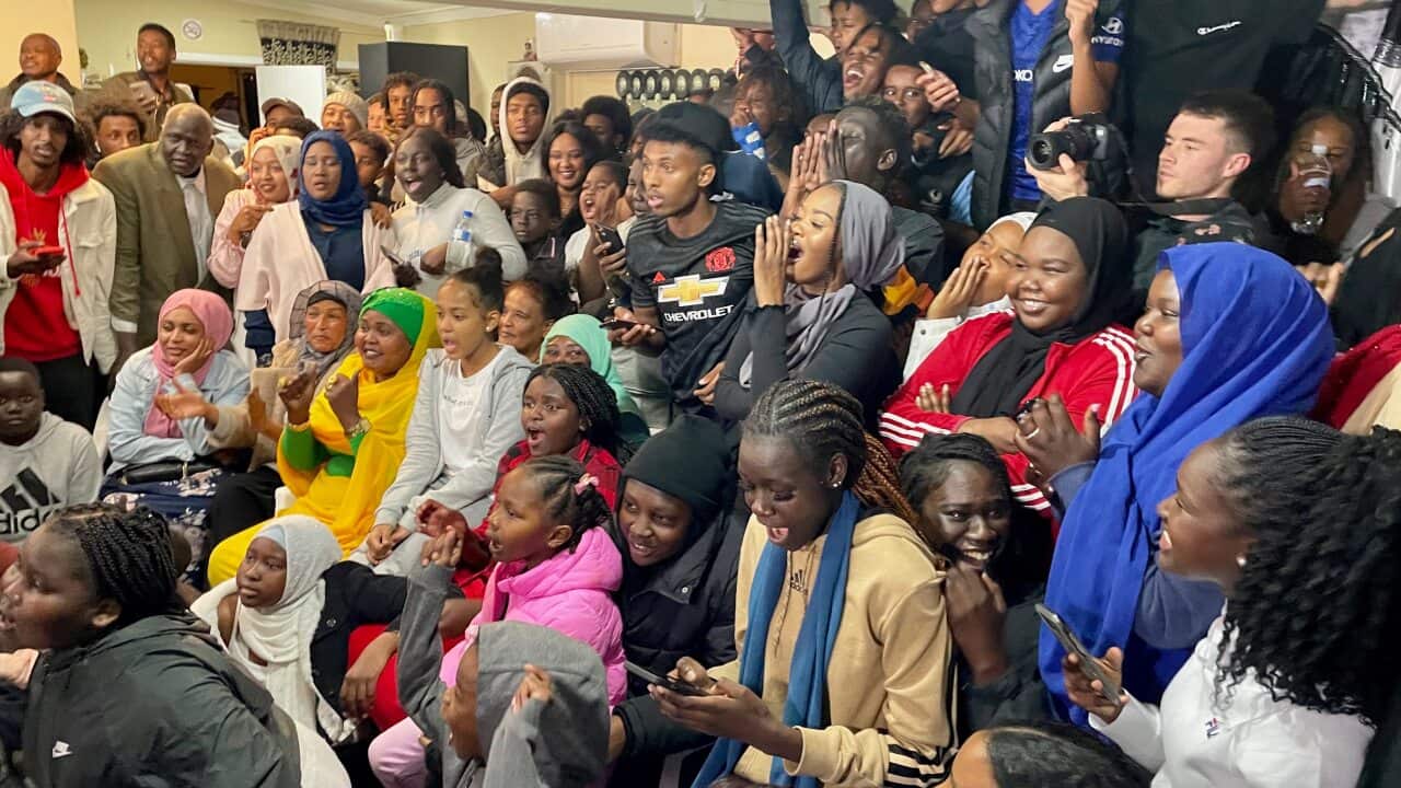 More than 100 people crammed into the Perth home of Peter Bol in Perth lto watch him compete in this final of the men’s 800m race at the Tokyo Olympics.
