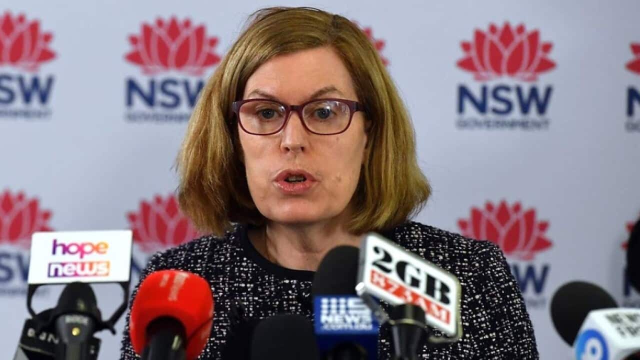 NSW Chief Health Officer Kerry Chant is asking people to keep pushing vaccination rates higher