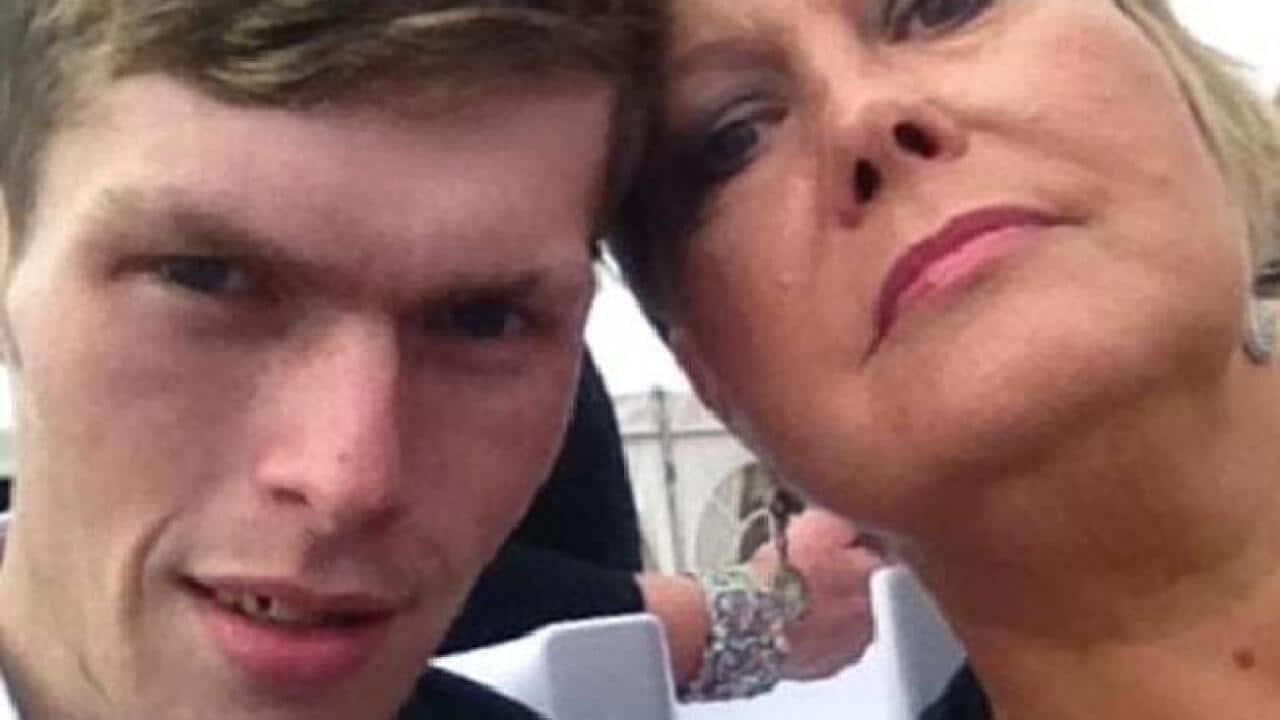 Melanie Brazier (right) says she wishes she had never made a pact to lose weight with her son Stevie (left).