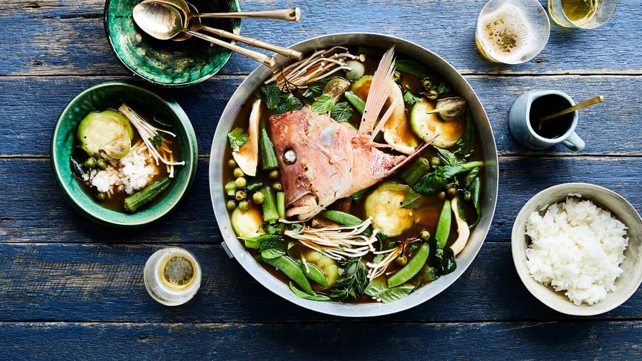 Sand whiting jungle curry