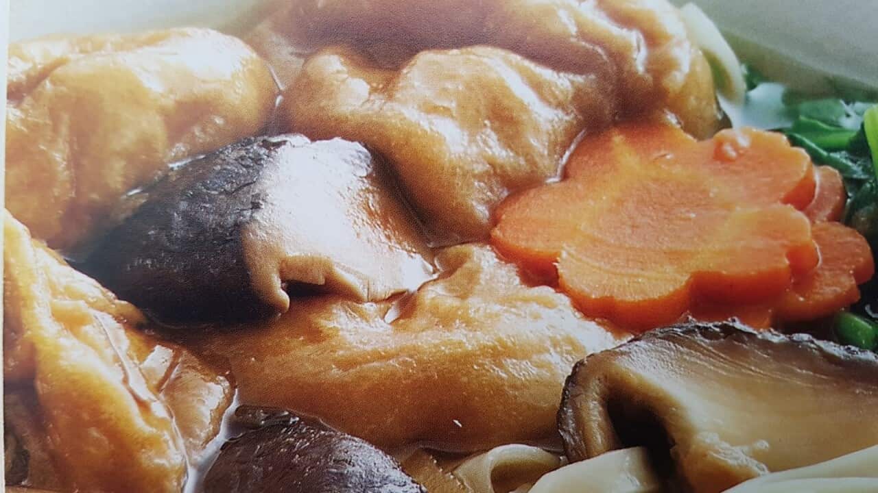 經常吃肉,偶然來一碗素麵,也可稍稍舒緩腸胃。