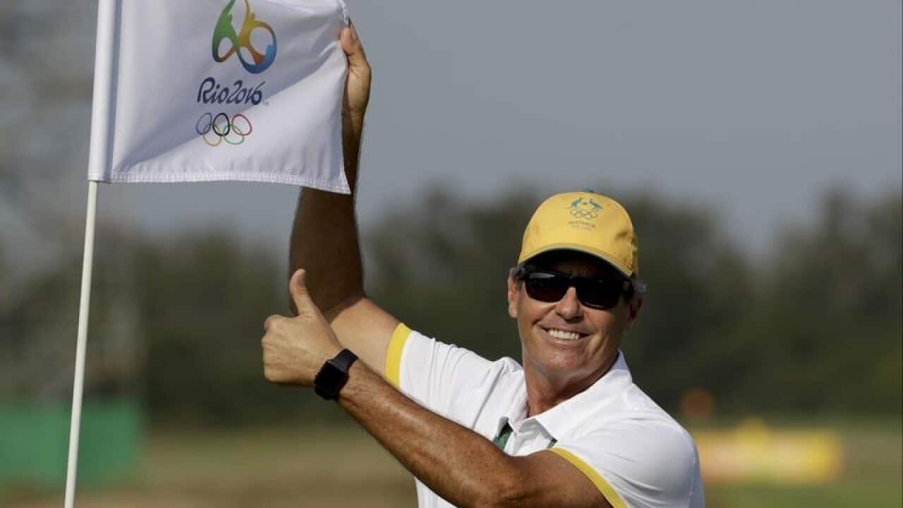 Former Australian golfer Ian Baker-Finch