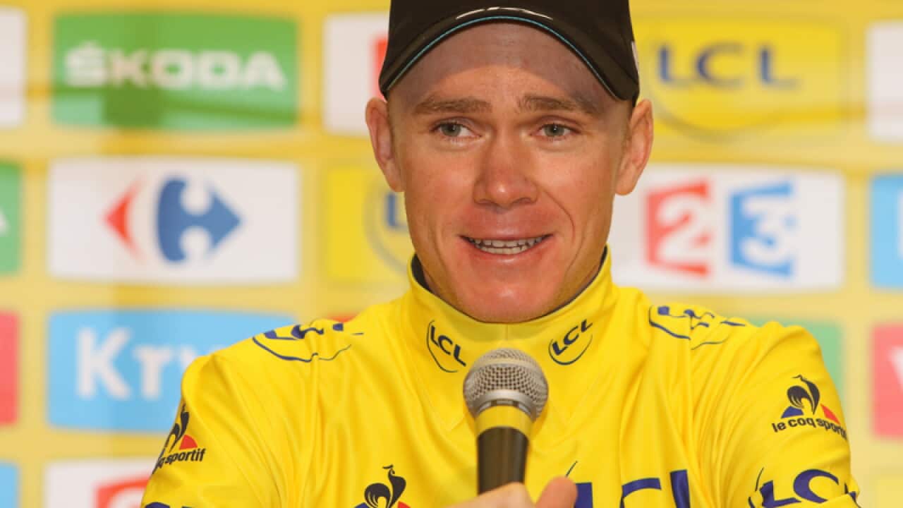 Great Britain's Chris Froome