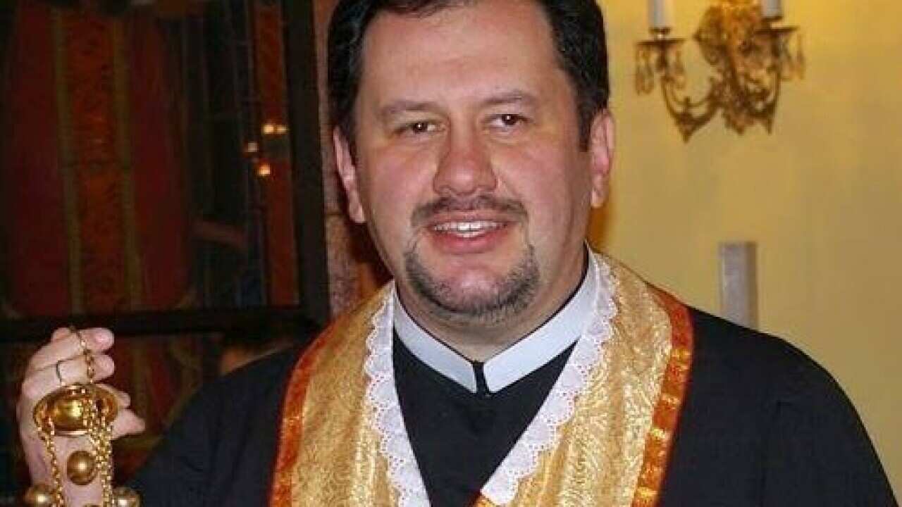 Fr Ihor Kolisnyk from The Mykola Charnetsky Parish in Auckland.