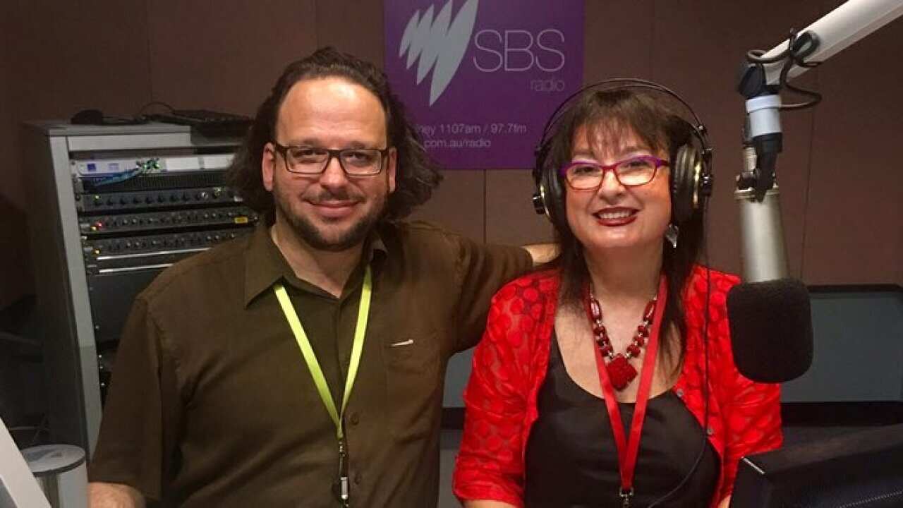 Prof Ghil'ad Zuckerman with Nitza Lowenstein