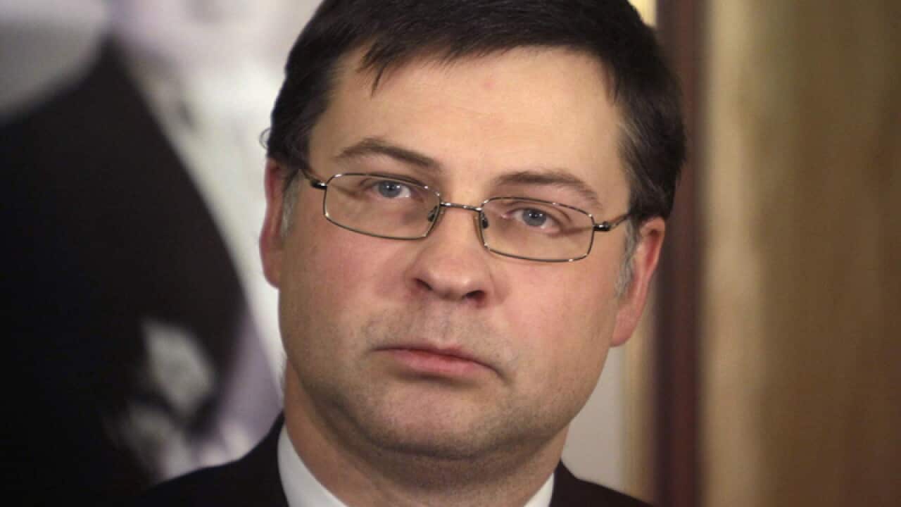 Prime Minister Valdis Dombrovskis