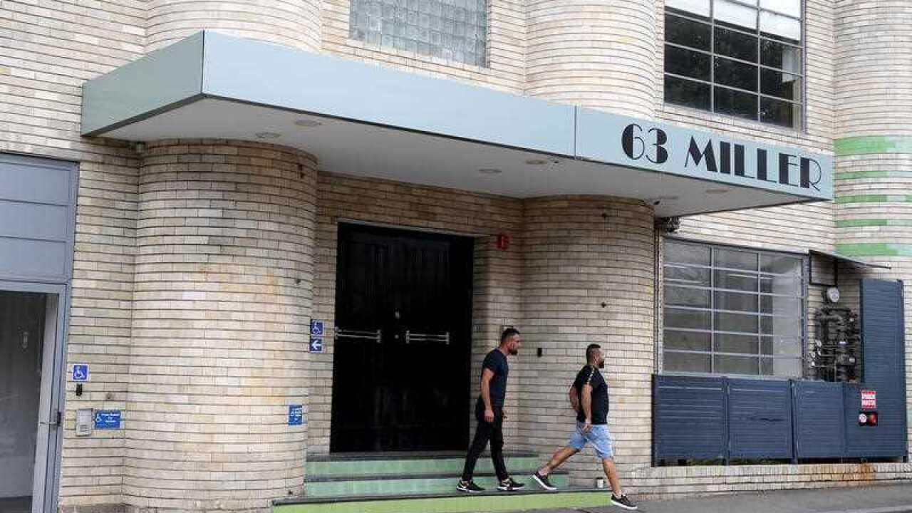 The CFMEU offices are seen in Sydney on Wednesday 18 November, 2020.