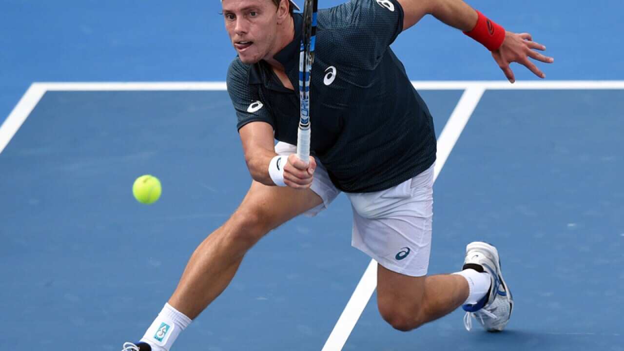 Australian tennis player James Duckworth