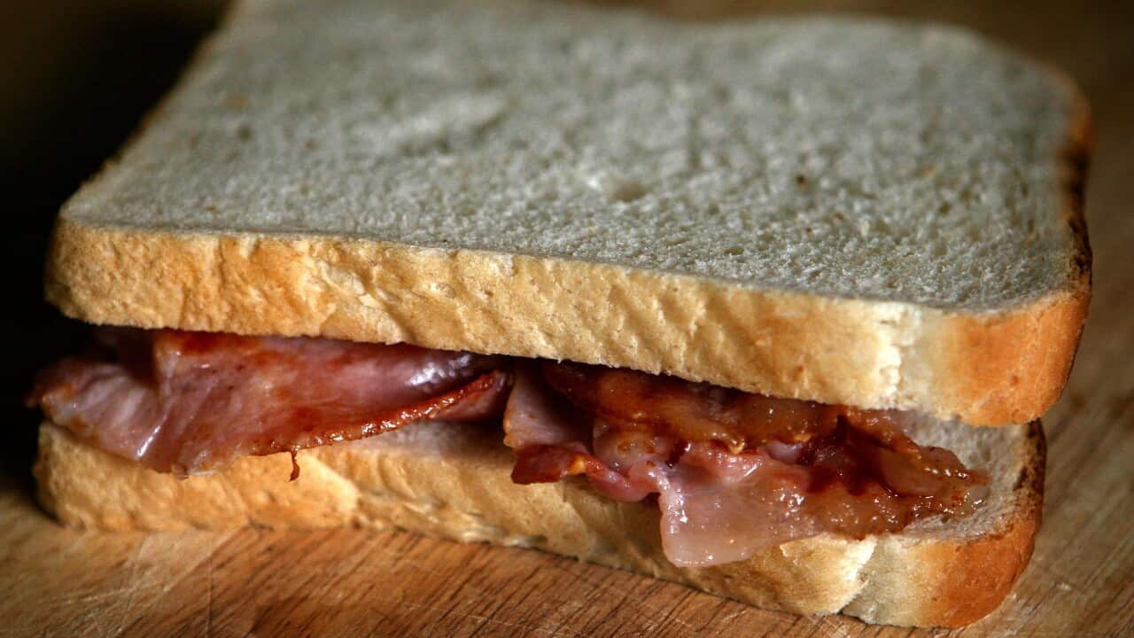 Bacon sandwich