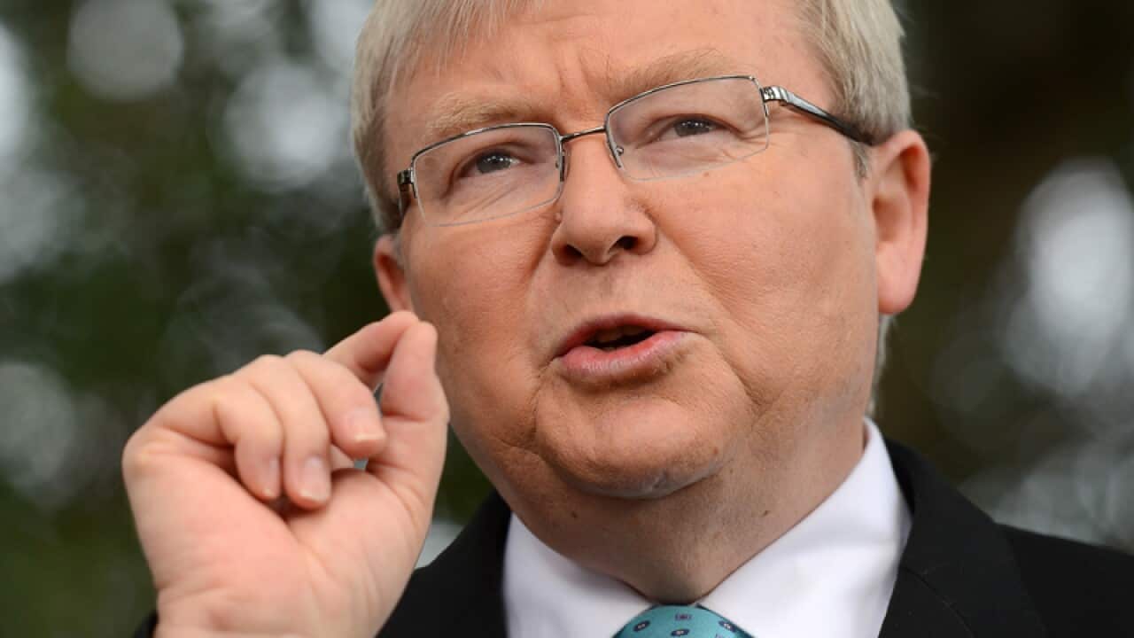 House sale doesn't mean I'm going: Rudd