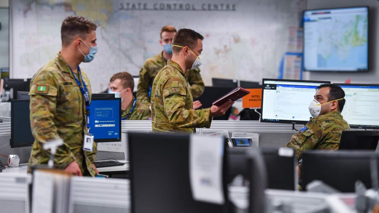Victorian state control centre Melbourne