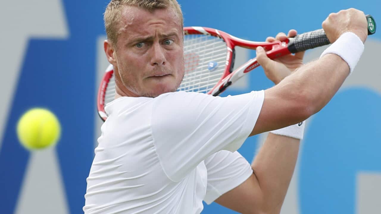 Australian tennis player Lleyton Hewitt