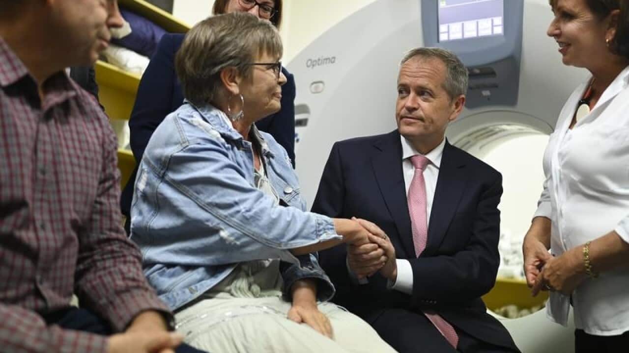 Bill Shorten at Labor party campaign launch.