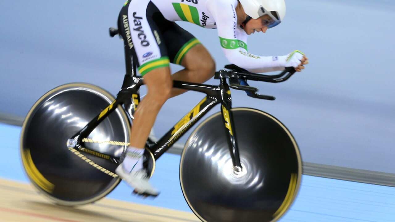 Australia's Rebecca Wiasak at Lee Valley VeloPark