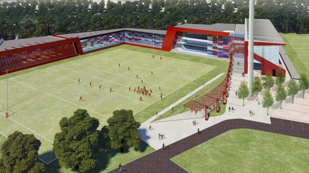 A render of the proposed redevelopment