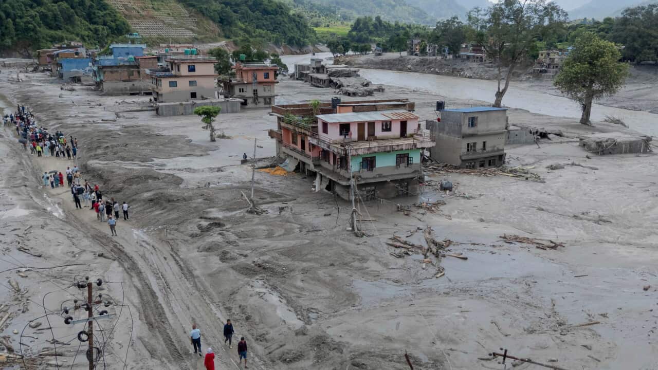 China Nepal Flash Floods
