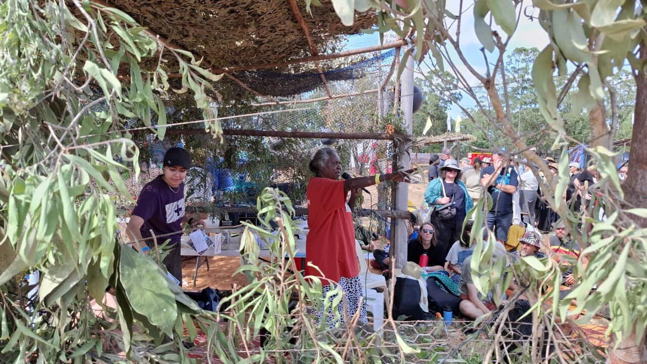 Yolngu Elder Mayatili Marika shares bush medicine knowledge with medical students from Flinders University_credit_Flinders NT_Facebook.jpg