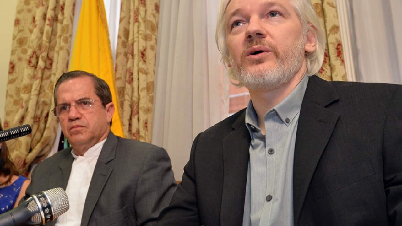 Julian Assange.