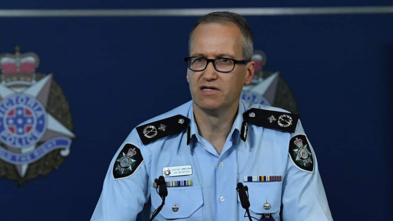 AFP Acting Deputy Commissioner, Ian McCartney.