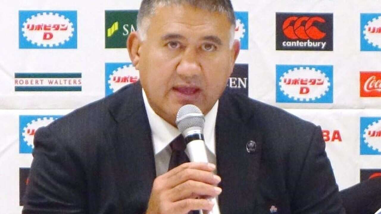 Japan rugby union coach Jamie Joseph