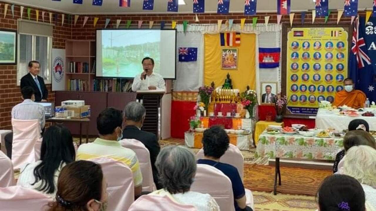 Australia Day ceremony at Cambodia Association of Victoria