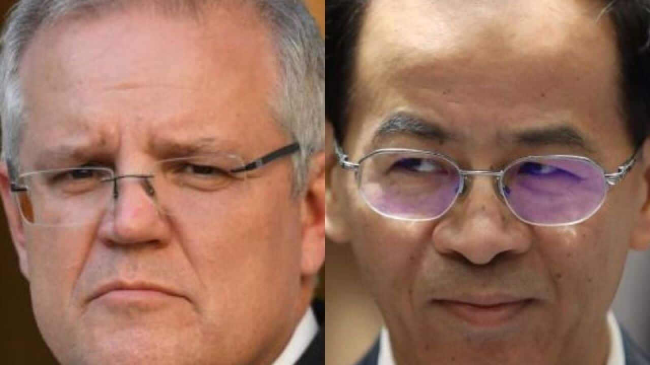 Chinese Ambassador Cheng Jingye has been critical of Australia's calls for and independent inquiry into the coronavirus origins