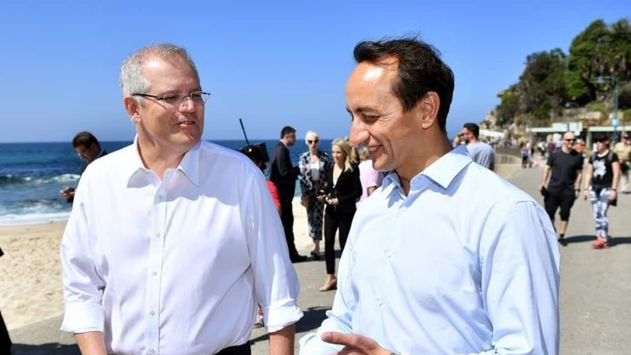 Scott Morrison and Dave Sharma