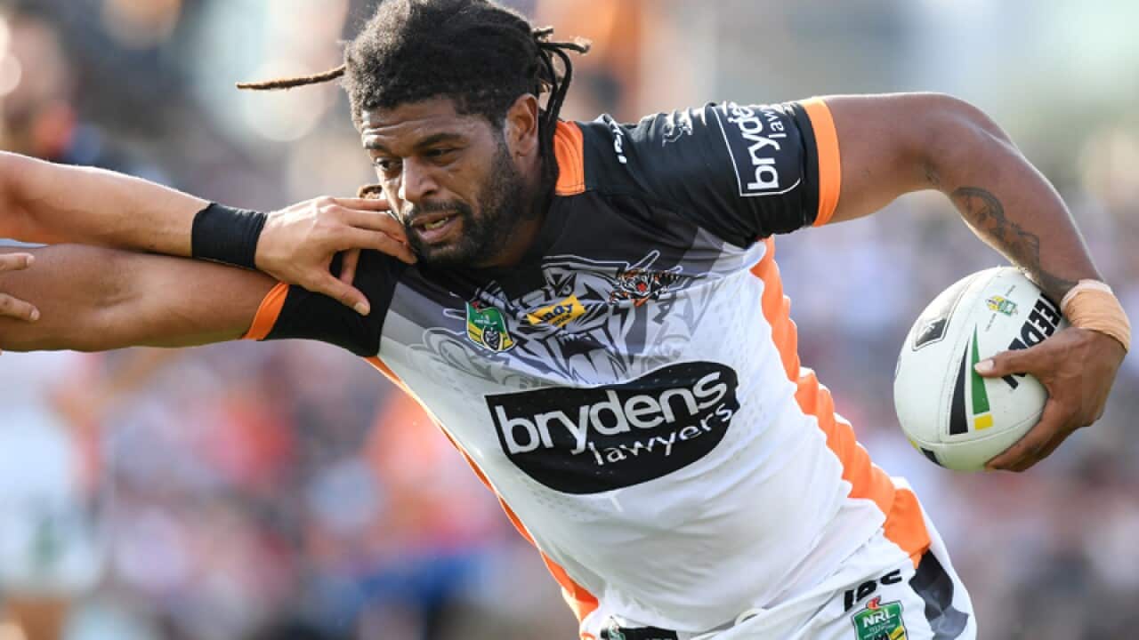 Wests Tigers centre Jamal Idris
