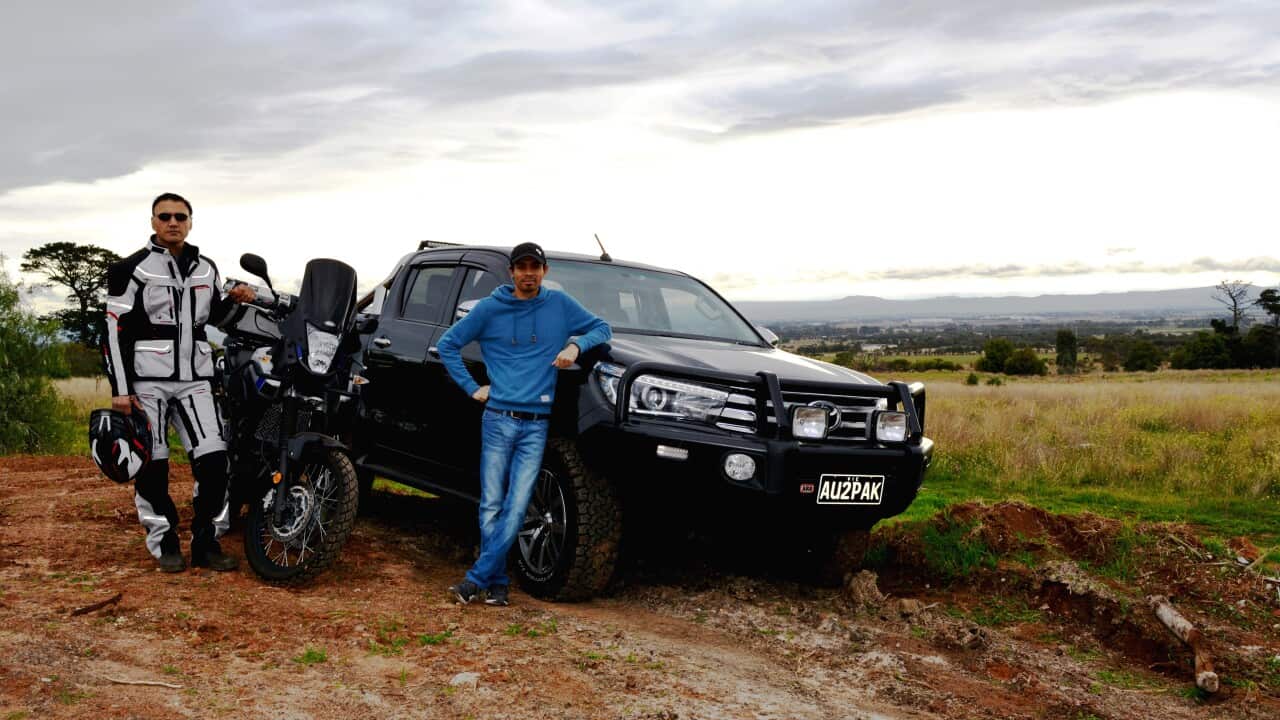 Two guys making a trip from Australia to Pakistan for peace