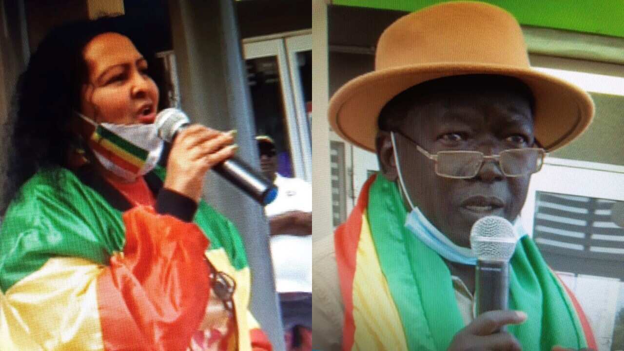 Abulla Agwa and Aynalem Tesfaye