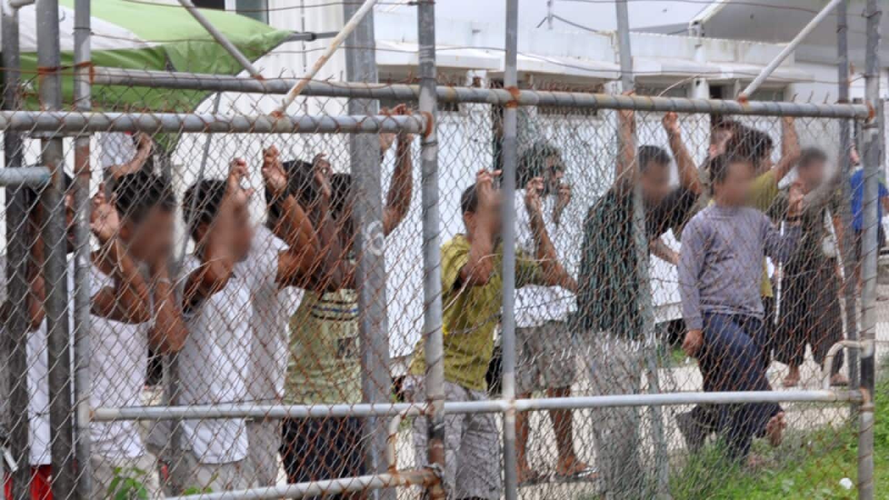 Asylum seekers at Manus Island