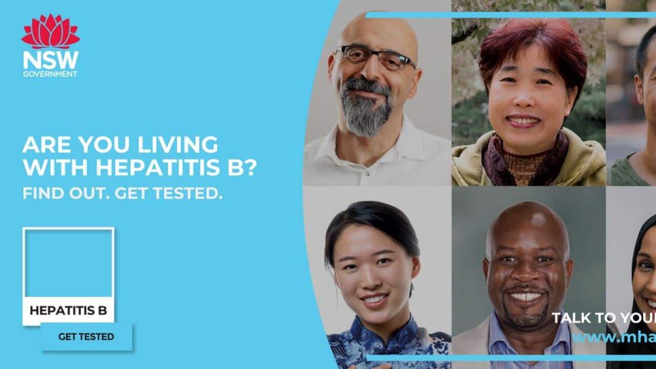 Are you living with hepatitis B? Find out. Get tested campaign encourages people from Chinese-speaking, Arabic-speaking, Korean, and sub-Saharan African communities in NSW to get tested for hepatitis B.