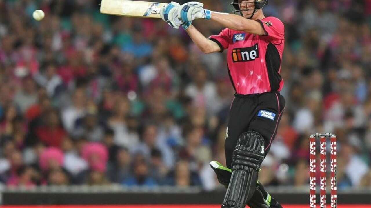 Sydney Sixers batsman Jordan Silk