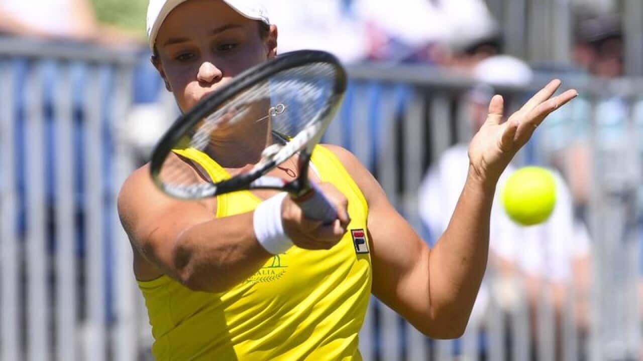 Ashleigh Barty of Australia