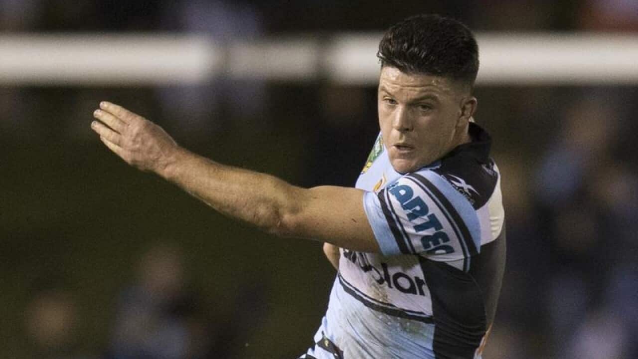Cronulla Sharks halfback Chad Townsend