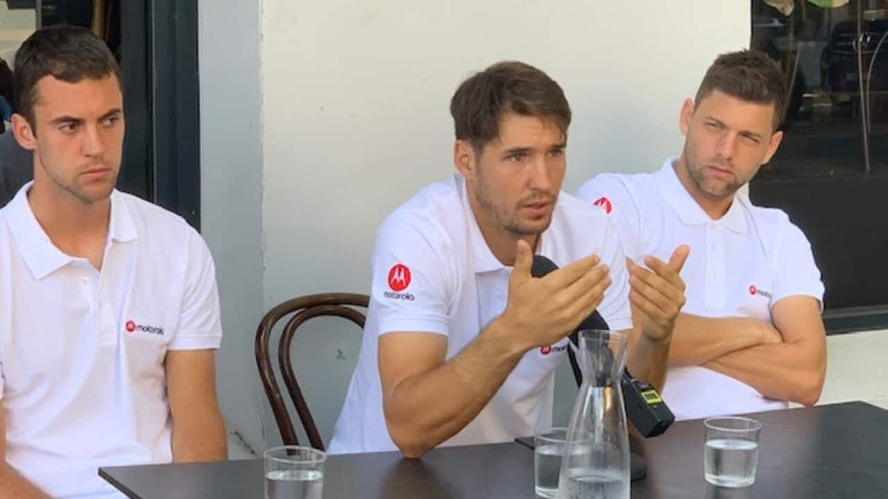 Laslo Đere, Dušan Lajović, Filip Krajinović