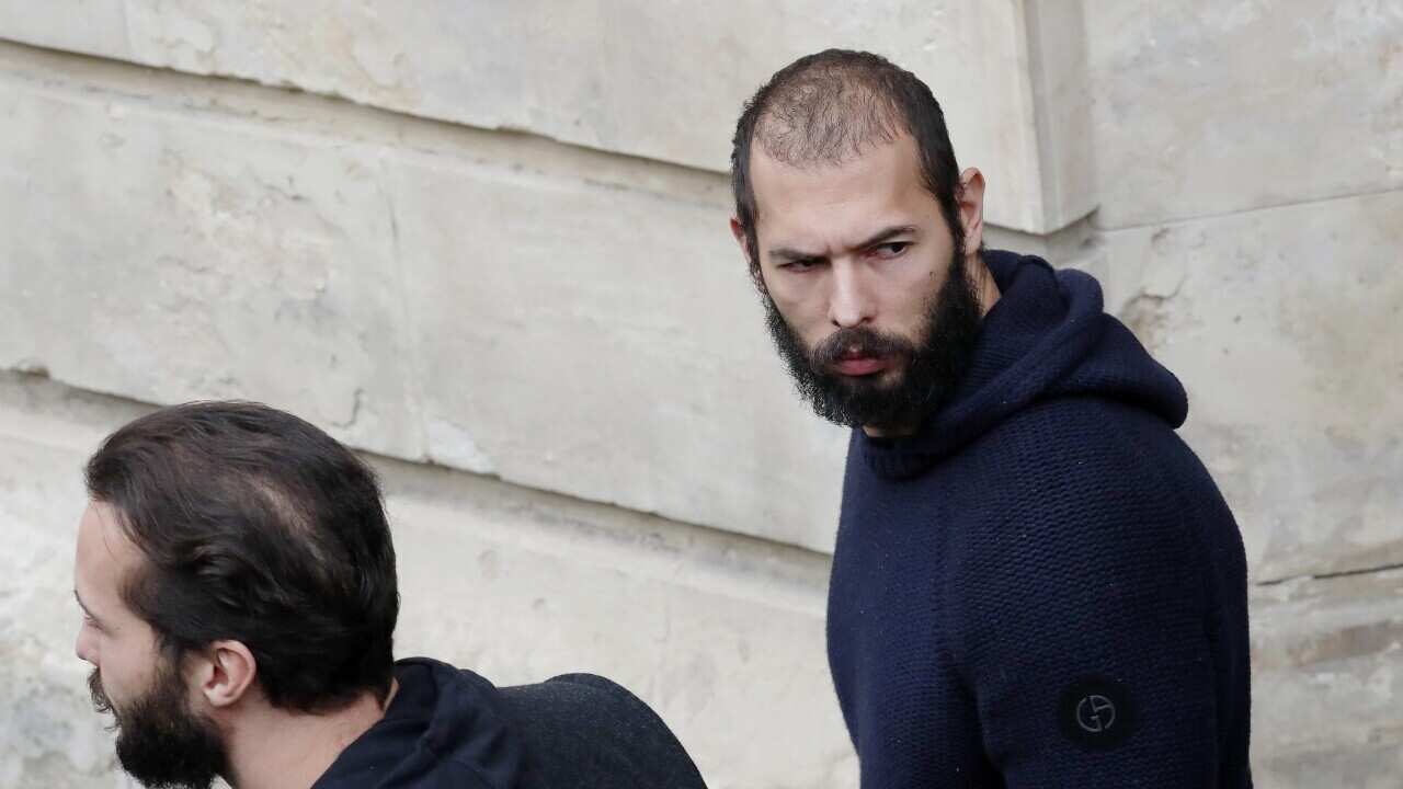 A bald man with a beard