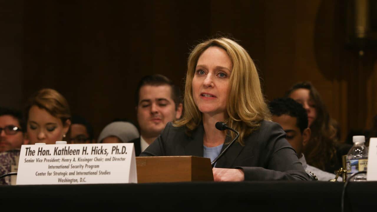 Ms Hicks served in the Defense Department under former president Barack Obama.