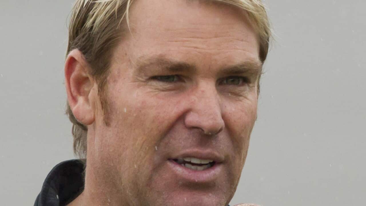 Australian former bowler Shane Warne