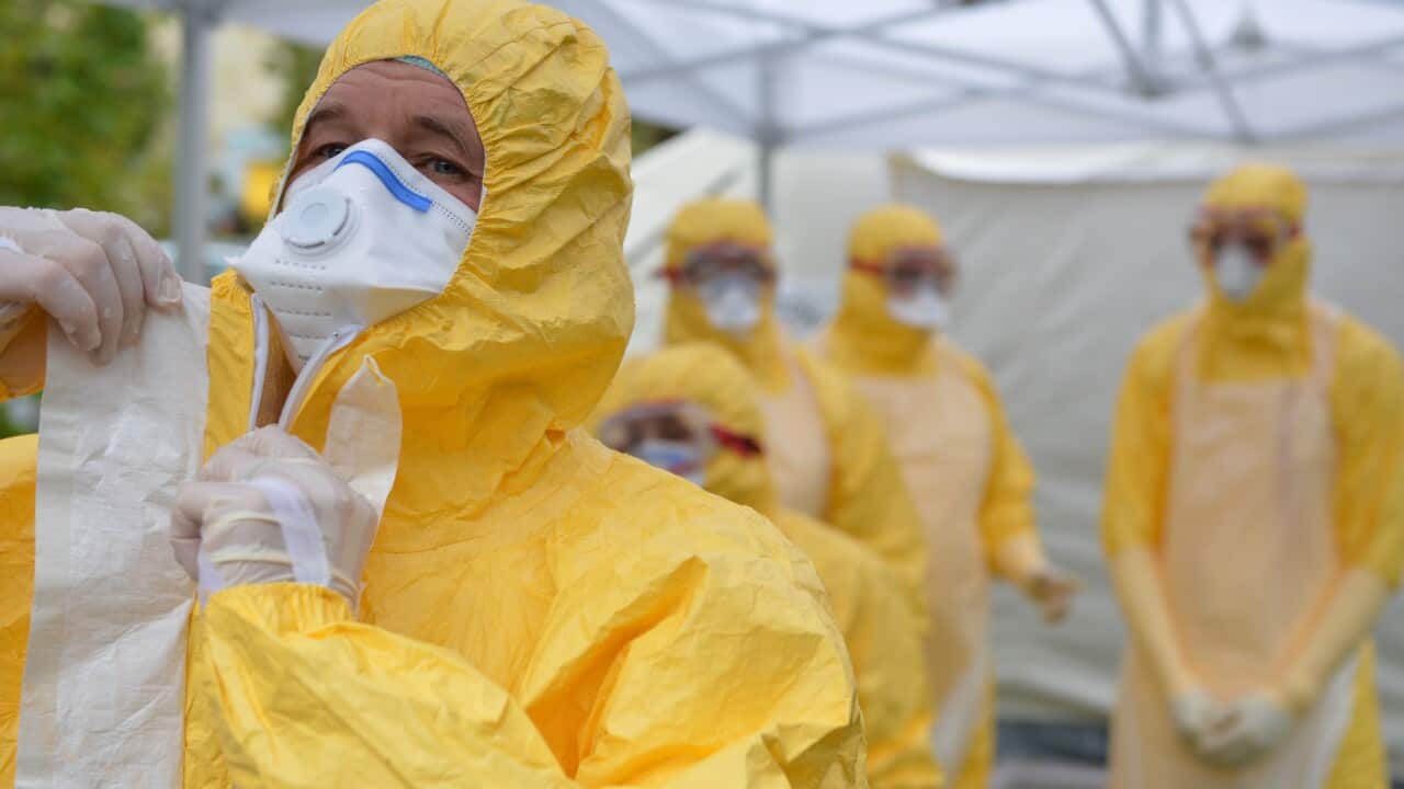 Aid workers fight Ebola (File: Getty)